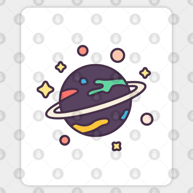 astronomy design Sticker by artistic-much